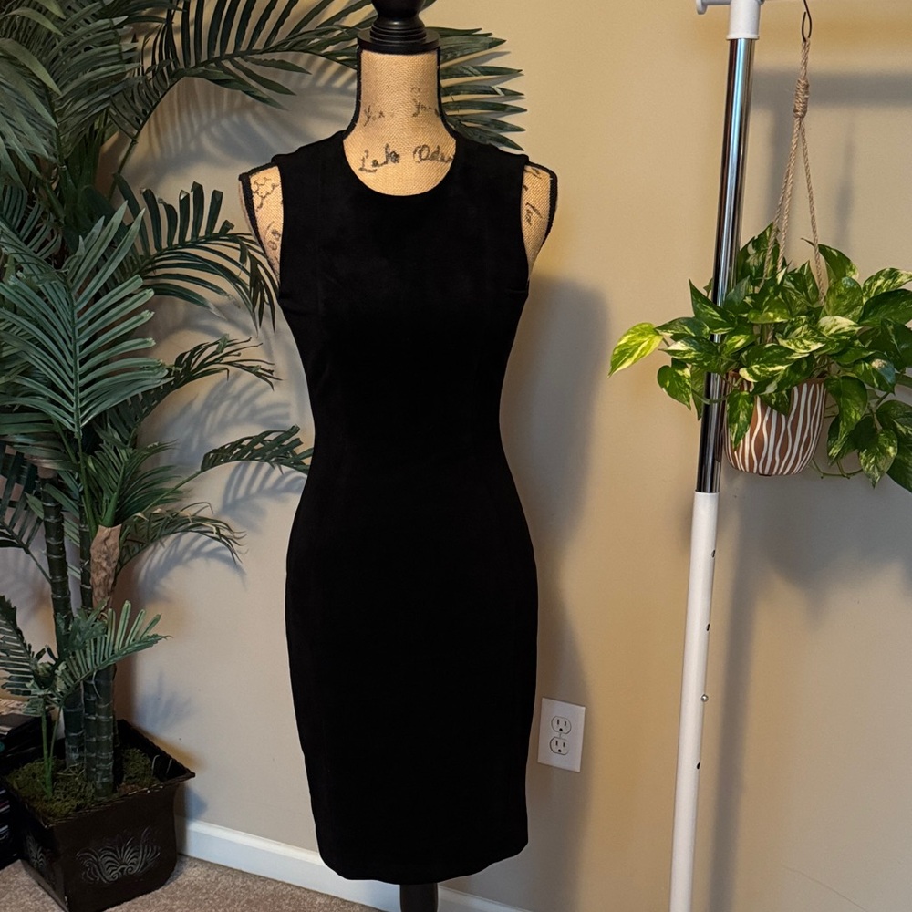 Calvin Klein Black Midi Dress